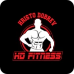 hd fitness app android application logo